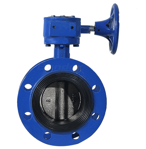 Worm Gear Operated Flange Butterfly Valve