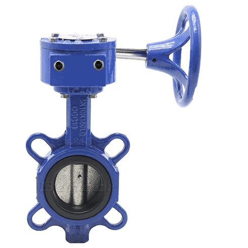 Turbine Operated Wafer Butterfly Valve