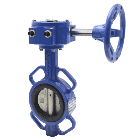 Ductlie Iron Worm Gear Operated Butterfly Valve