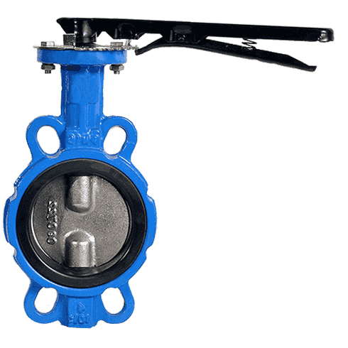 Double Stem Wafer Butterfly Valve