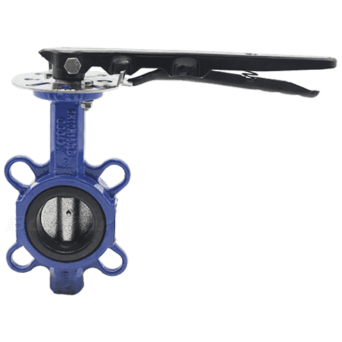 Wafer Butterfly Valve With Handle Operation