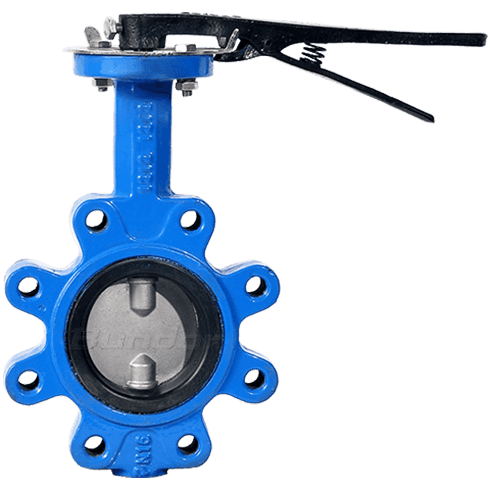 Double Stem Lug Butterfly Valve