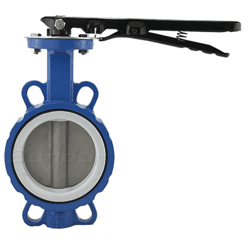 PTFE Lined Wafer Butterfly Valve