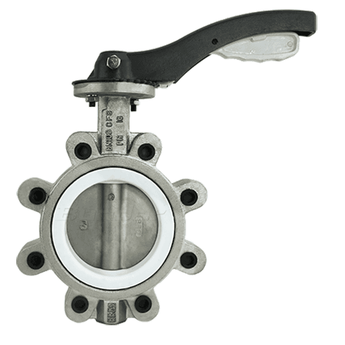 With-pin Type Lug Butterfly Valve