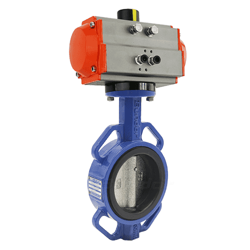 Pneumatic Wafer Butterfly Valve