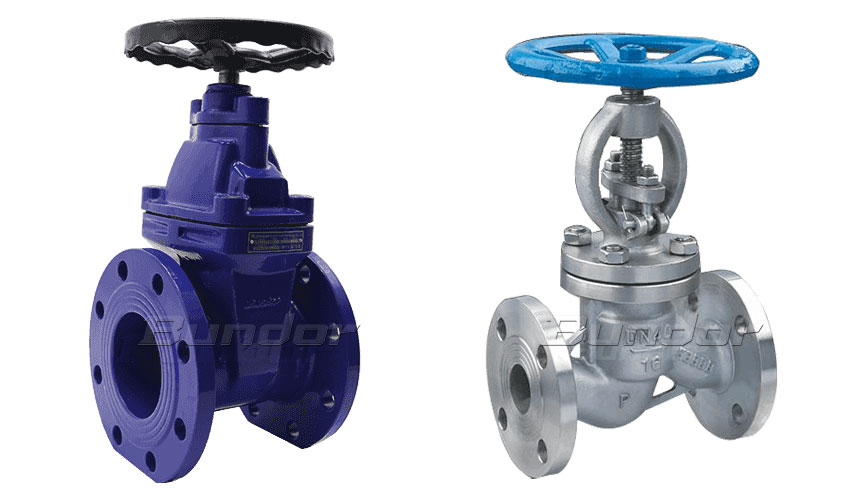 What is the difference between gate and globe valves