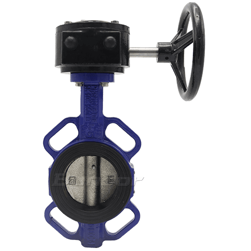 Worm Gear Operated Wafer Type Butterfly Valve