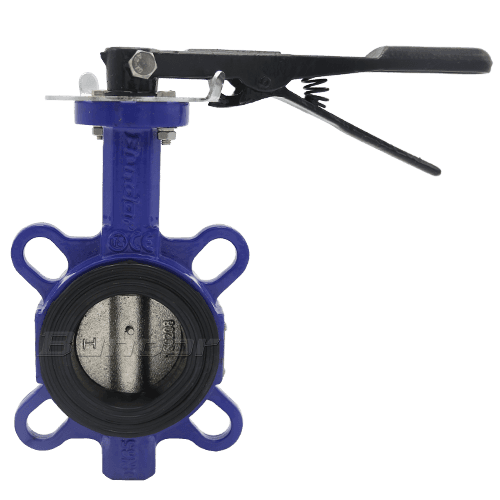 Cast iron Wide Edge Clamp Butterfly Valve