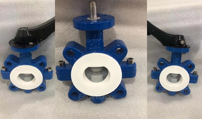 PTFE Valve in Chemical Plant PTFE Valve in Chemical Plant