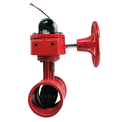 Signal Grooved butterfly valve